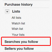 eBay Advanced Search searches